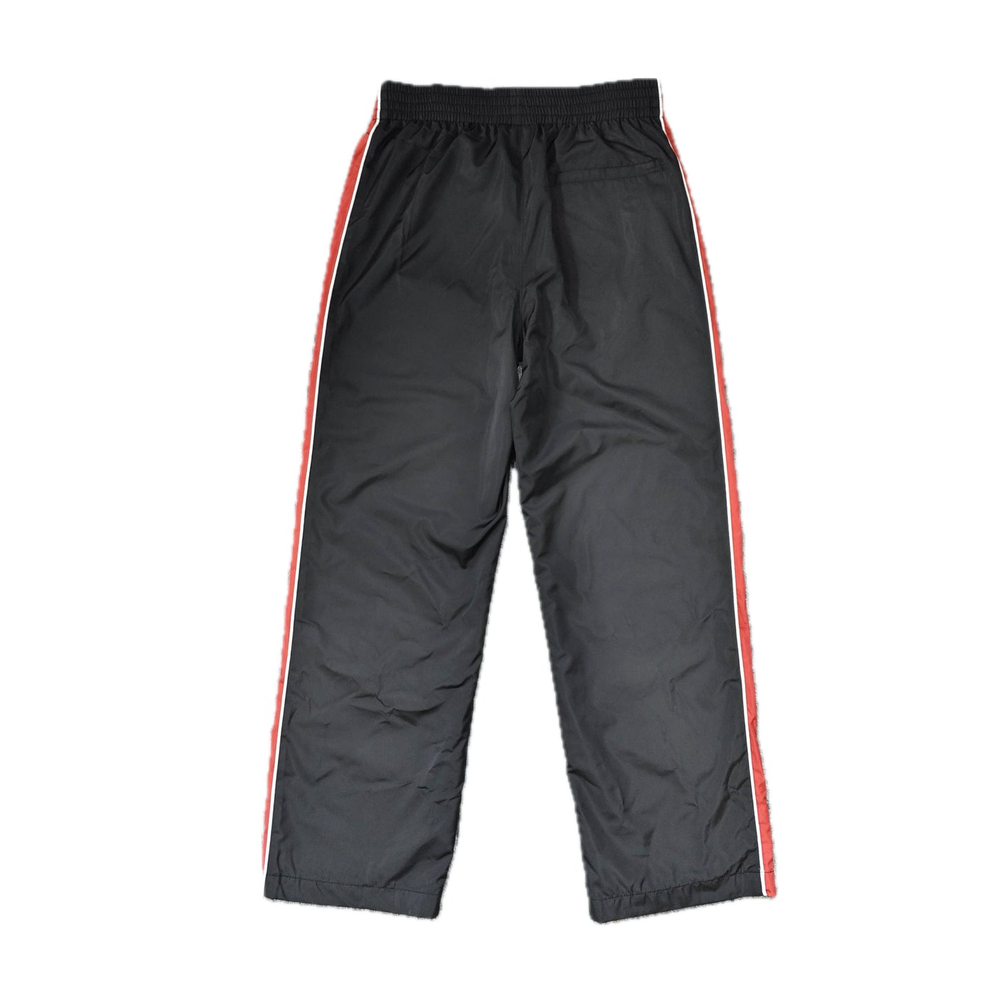 Track Pants- Black/Crimson Red